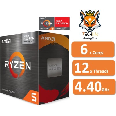 AMD Ryzen 5 5600G a 3.9/4.4GHz AM4 6x Core