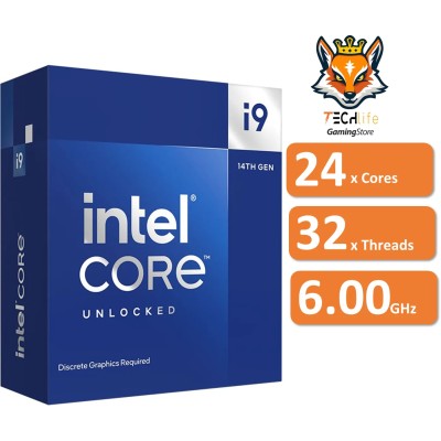 Intel Core i9-14900KF Unlocked 3.2/6.0 GHz 36MB