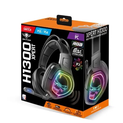 Spirit of gamer auriculares xpert h1300 7.1