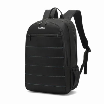 Coolbox mochila portatil 15.6" negro - impermeable