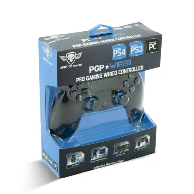 Spirit of gamer mando ps4 negro/azul