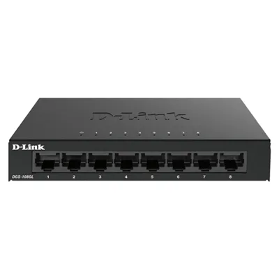 D-link dgs-108gl switch 8xgb metal plug&play