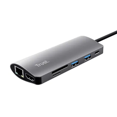 Docking USB Tipo-C Trust Dalyx/ 2xUSB/ 1xUSB Tipo-C PD/ 1xHDMI/