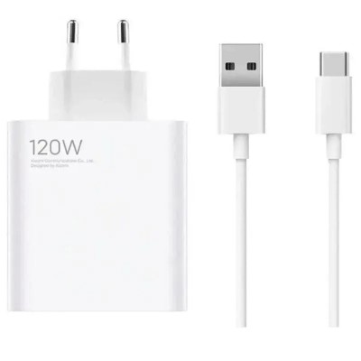 Xiaomi Charging Combo (Tipo-A)/ 1xUSB + Cable USB Tipo-C/ 120W