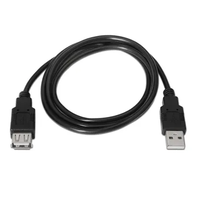 Cable Alargador USB 2.0 Aisens A101-0017/ USB Macho - USB