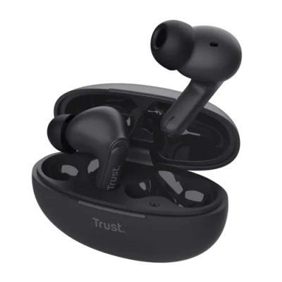 Auriculares Bluetooth Trust Yavi ENC con estuche de carga/