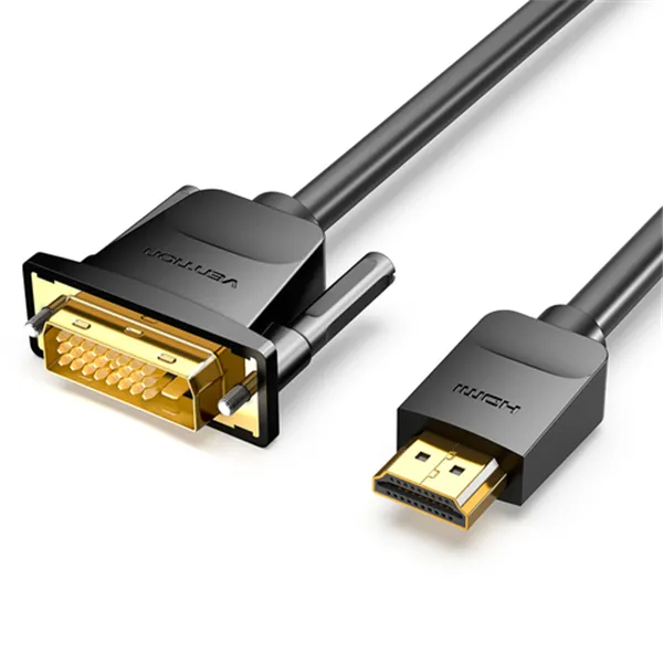 Cable Conversor Vention ABFBG/ DVI-D Macho - HDMI Macho/ 1.5m/ Negro