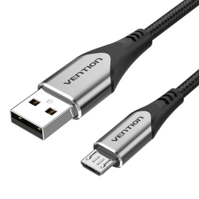 Cable USB 2.0 Vention COAHD/ USB Macho - MicroUSB Macho/ Hasta