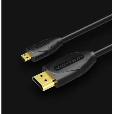 Cable HDMI Vention VAA-D03-B300/ HDMI Macho - Micro HDMI Macho/