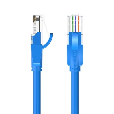 Cable de Red RJ45 UTP Vention IBELH Cat.6/ 2m/ Azul