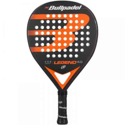 Pala de Pádel Bullpadel Legend 4.0 2022/ Naranja y Negra