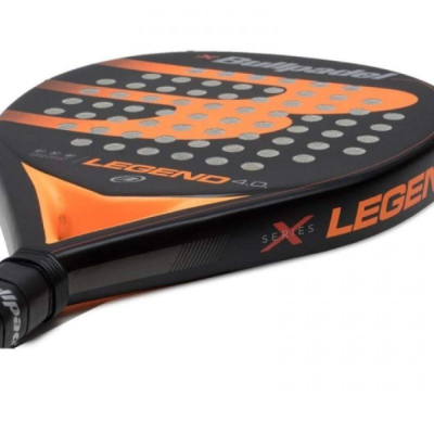 Pala de Pádel Bullpadel Legend 4.0 2022/ Naranja y Negra