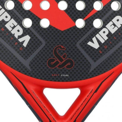 Pala de Pádel VIBOR-A Vipera/ Negra y Roja