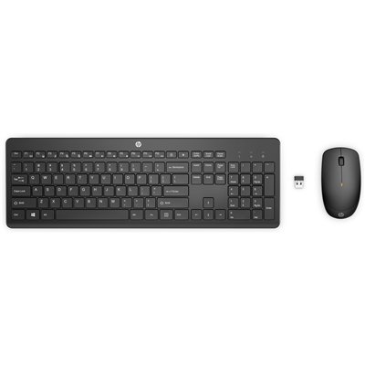 HP 235 KIT teclado y ratón inalámbrico Slim, negro