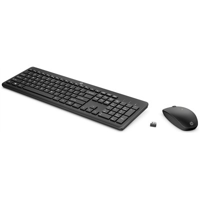 HP 235 KIT teclado y ratón inalámbrico Slim, negro