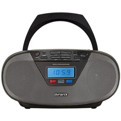 Radio CD Aiwa BoomBox BBTU-400BK/ 6W/ Negro