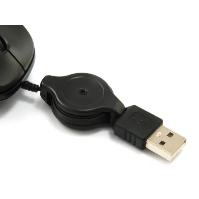 MOUSE EQUIP LIFE OPTICO 2 BOTONES USB CABLE RETRACTIL COLOR