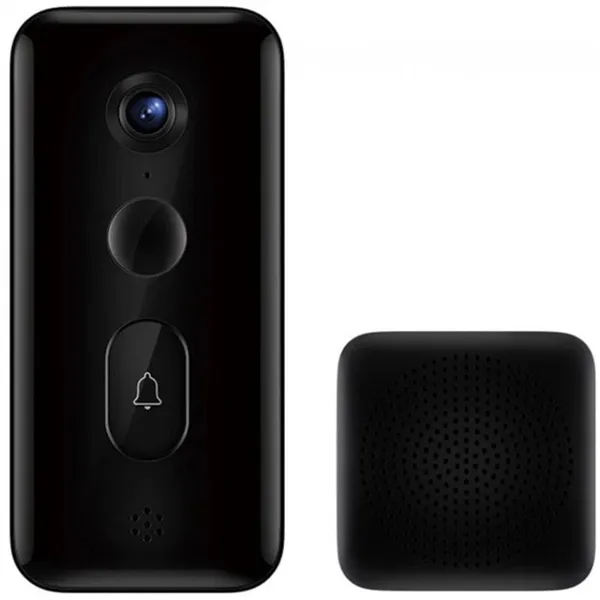 Xiaomi Smart Doorbell 3, Videoportero Inteligente Negro