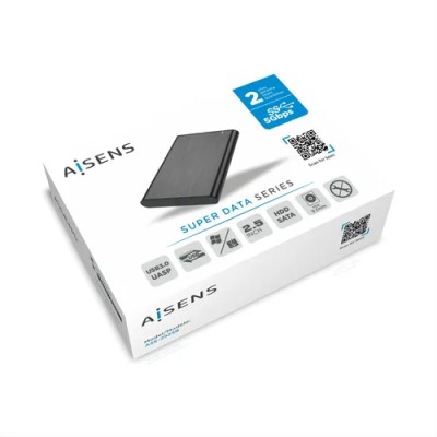 Aisens ASE-2525B Caja Externa para Disco Duro de 2.5' de 9.5mm