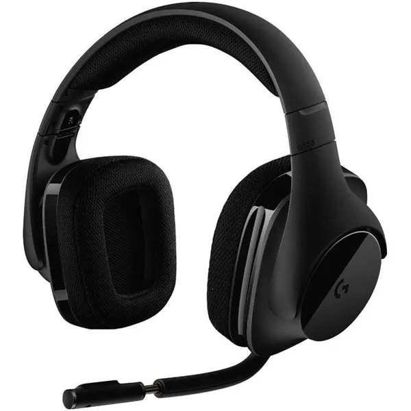 Logitech G533 Auriculares con microfono Inalámbricos Gaming, 7.1 DTS, Batería de 15 Horas, PC/Mac