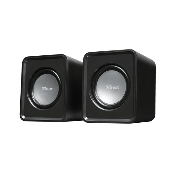 Trust Leto 2.0 Altavoces Negros con alimentació USB6w/3w Rms