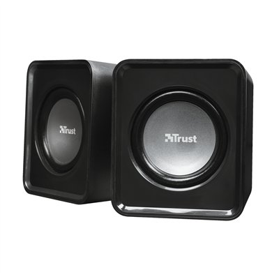 Trust Leto 2.0 Altavoces Negros con alimentació USB6w/3w Rms