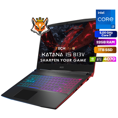 MSI Katana 15 B13VGK-1407XES Intel Core i7-13620H 32GB 1TB SSD