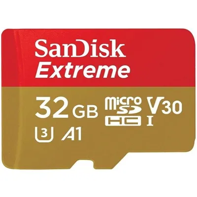 Tarjeta de Memoria SanDisk Extreme 32GB microSD HC UHS-I con