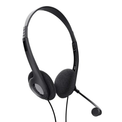 Auriculares Trust Chat Headset 24659/ con Micrófono/ Jack 3.5/