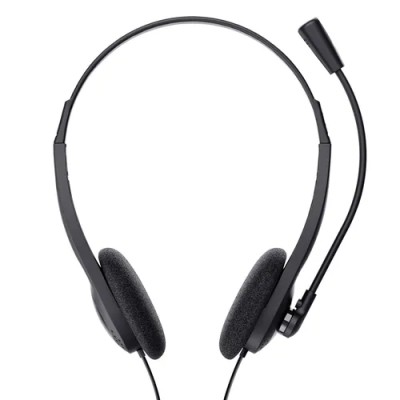 Auriculares Trust Chat Headset 24659/ con Micrófono/ Jack 3.5/