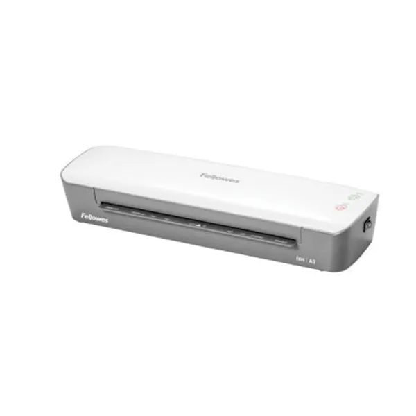 Plastificadora Fellowes Ion A3/ hasta A3 y 125 Micras/ Blanca y Gris