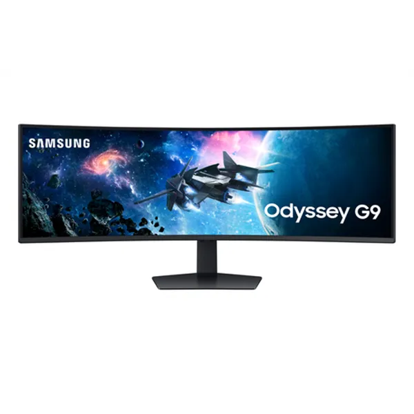 Monitor Gaming Ultrapanorámico Curvo Samsung Odyssey G9 OLED S49CG950EU 49'/ Dual QHD/ 1ms/ 240Hz/ VA/ Negro