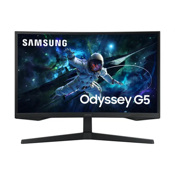 Monitor Gaming Curvo Samsung Odyssey G5 S27CG554EU 27'/ QHD/ 1ms/ 165Hz/ VA/ Negro