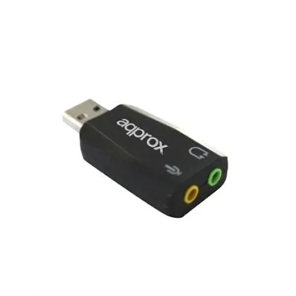 Tarjeta De Sonido Usb 7.1 Approx Appusb71 + Volumen