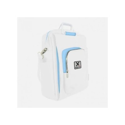 Mochila De Portatil 15.6"approx Diseño En Color Blanco/azul