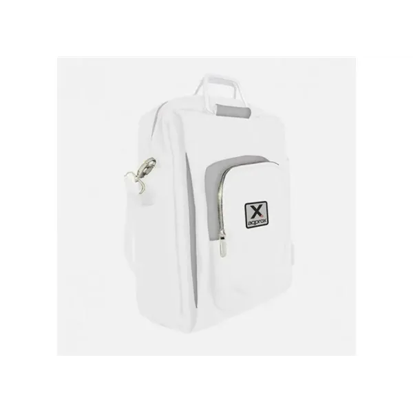 Mochila De Portatil 15.6"approx Diseño En Color Blanco/gris Approx - Oferta_moving