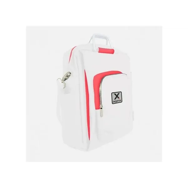 Mochila De Portatil 15.6" Approx Diseño En Color Blanco/rojo Approx - Oferta_moving