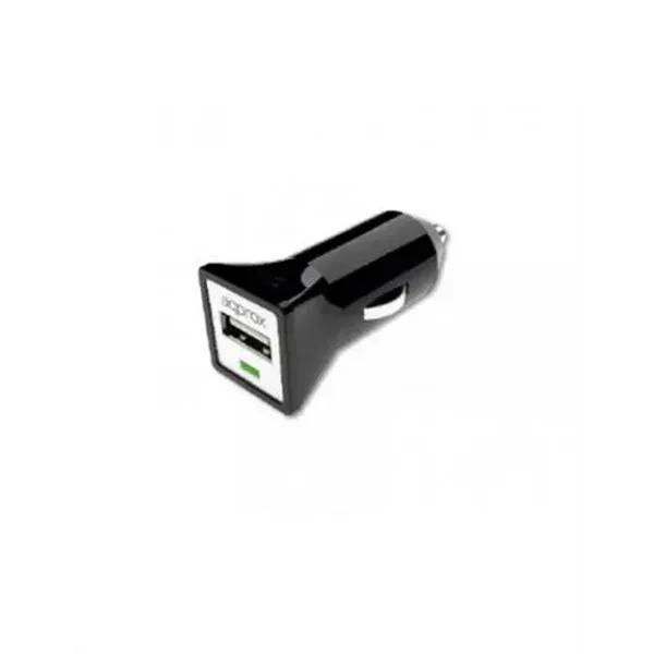 Cargador De Coche Approx A Usb 5v/1a Color Negro Appusbcarb