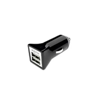 Cargador De Coche Approx 2 Usb 5v/3,1 Ah Color Negro