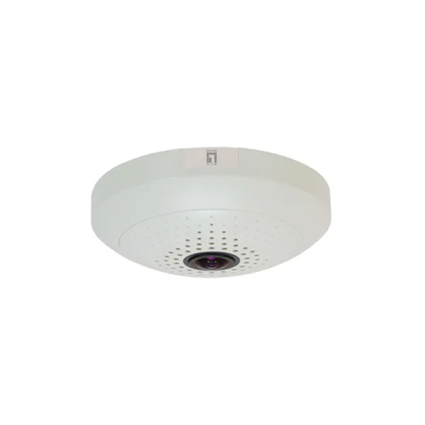 Camara Ip Level One No Wifi Domo Ojo De Pez 3648 X 2736 Wdr Vista 360º Poe Dia/ Noche