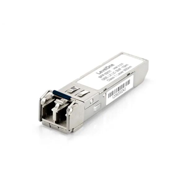 Transceiver Gigabit Sfp Module Level One Singlemode 1.25g 1310nm Fp-ld 10km Duplex Lc