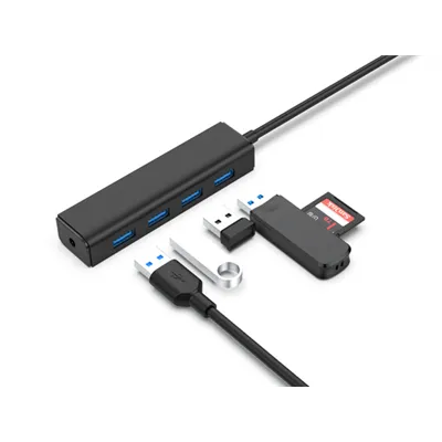 Hub Usb 3.0 Conceptronic 4 Puertos Mini Hub Pocket C4pusb3