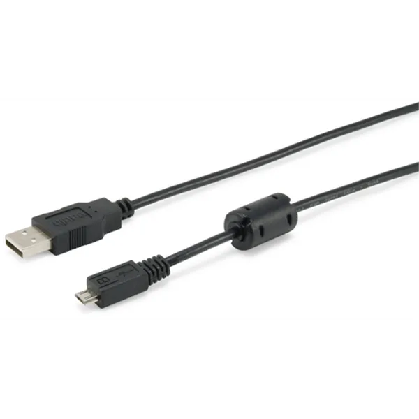 Cable Usb 2.0 Equip Tipo A - Micro Usb B 1.8m Con Ferrita 128551