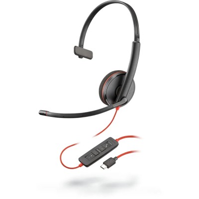 Auriculares Plantronics Blackwire C3215/ con Micrófono/ Jack