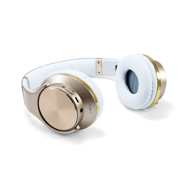 Headset Bluetooth Concetronic Eligio Con Funcion Altavoz Manos Libres Reproduce Desde Microsd Color Oro Offer