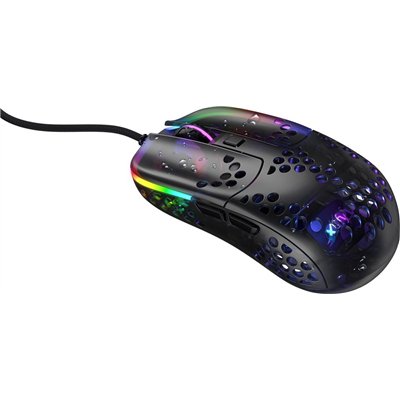 Cherry Xtrfy MZ1 "Zy's Rail" RGB laterales Negro 6 Botones