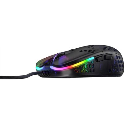 Cherry Xtrfy MZ1 "Zy's Rail" RGB laterales Negro 6 Botones