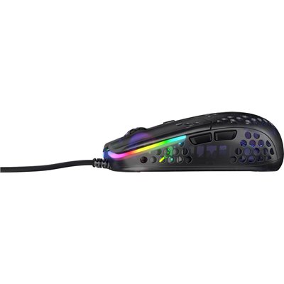 Cherry Xtrfy MZ1 "Zy's Rail" RGB laterales Negro 6 Botones