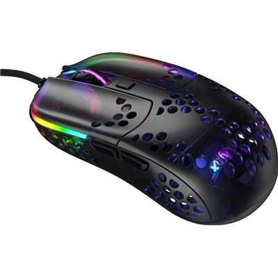 Cherry Xtrfy MZ1 "Zy's Rail" RGB laterales Negro 6 Botones