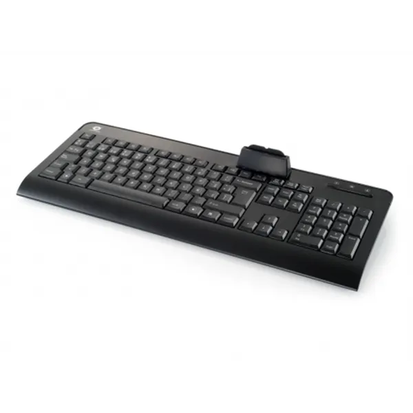 Teclado Usb Con Lector Dni Conceptronic Compatible Dni 3.0 Y Tarjeta Sanitaria